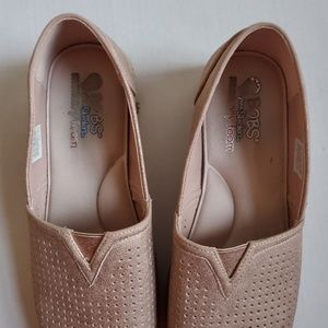 bobs rose gold shoes